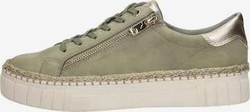 MARCO TOZZI Sneakers laag 'Sneakers Laag' in Groen: voorkant