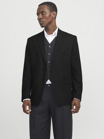 JACK & JONES Regular fit Colbert 'JPRTheo' in Zwart: voorkant
