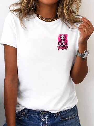 RMK Shirt 'Bear' in White