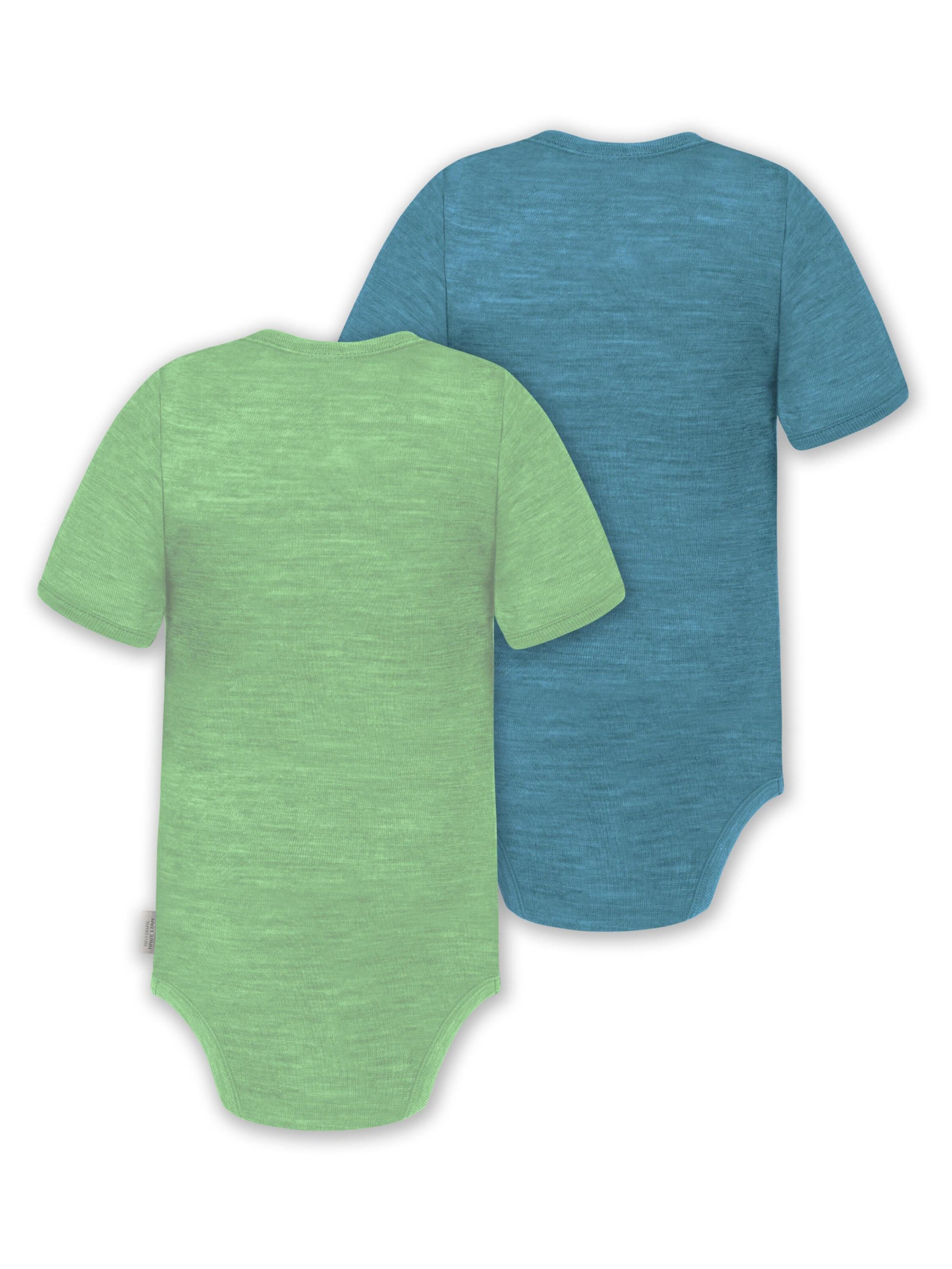 Barboteuse / body 'Tihoi' normani en vert