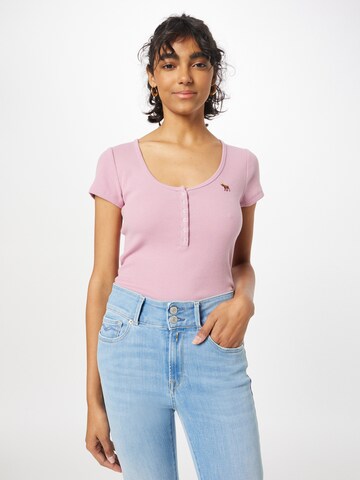 Abercrombie & Fitch T-Shirt in Pink: predná strana