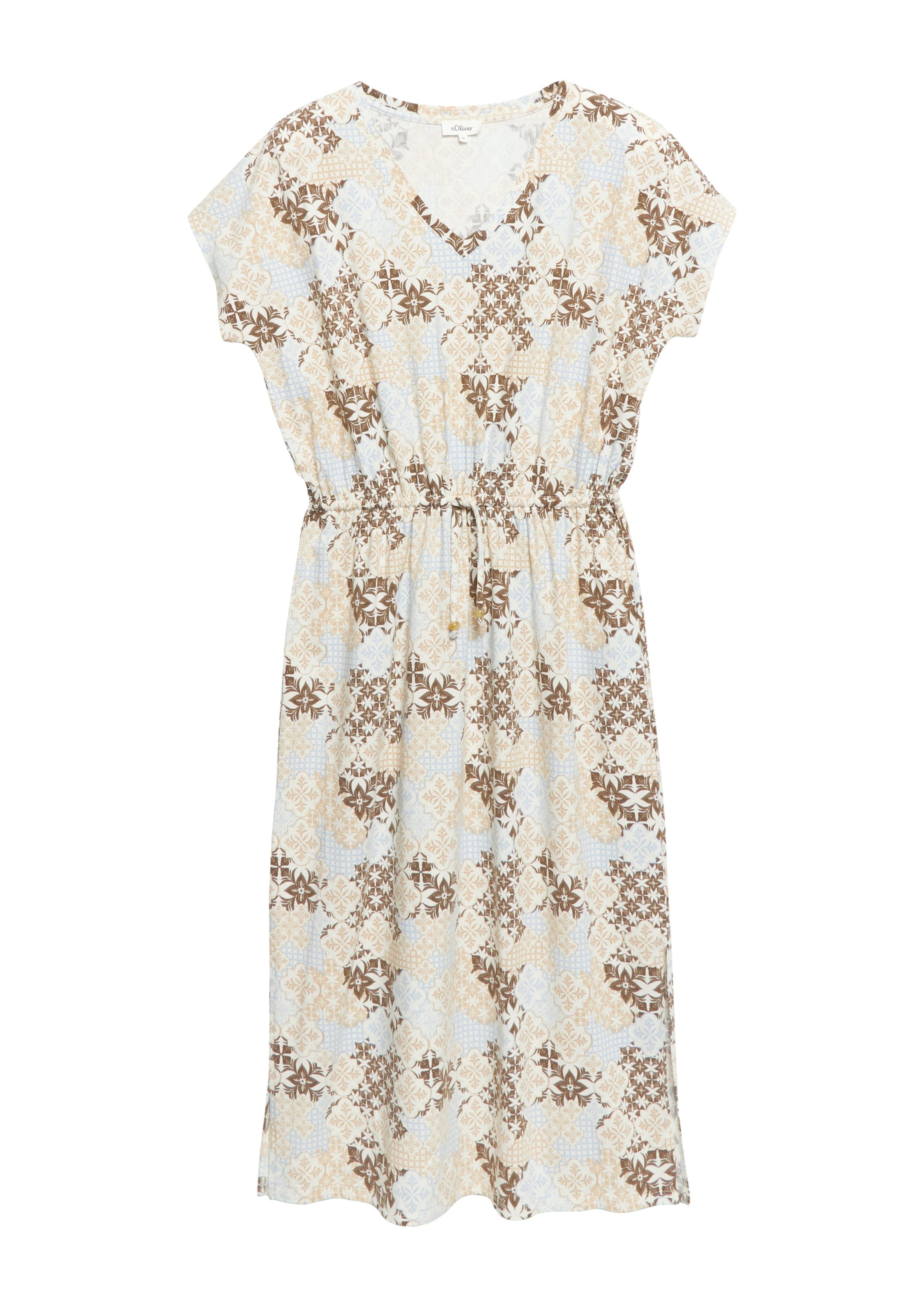s.Oliver Dress in Beige: front