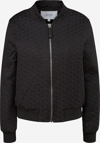comma casual identity Between-season jacket in Black: front