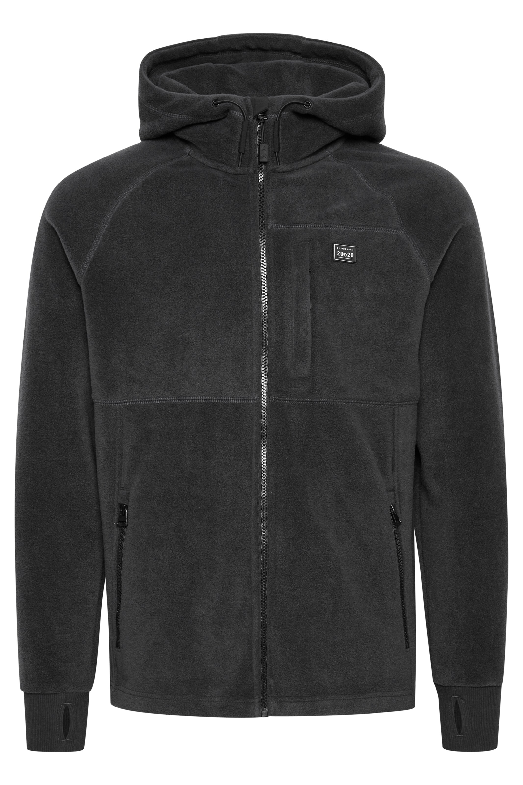 11 Project - Casaco meia-estação em cinzento: frente