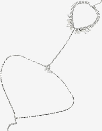 Grandinėlė ' Mickey ' iš SOHI, spalva – sidabrinė / perlų balta, Prekių apžvalga