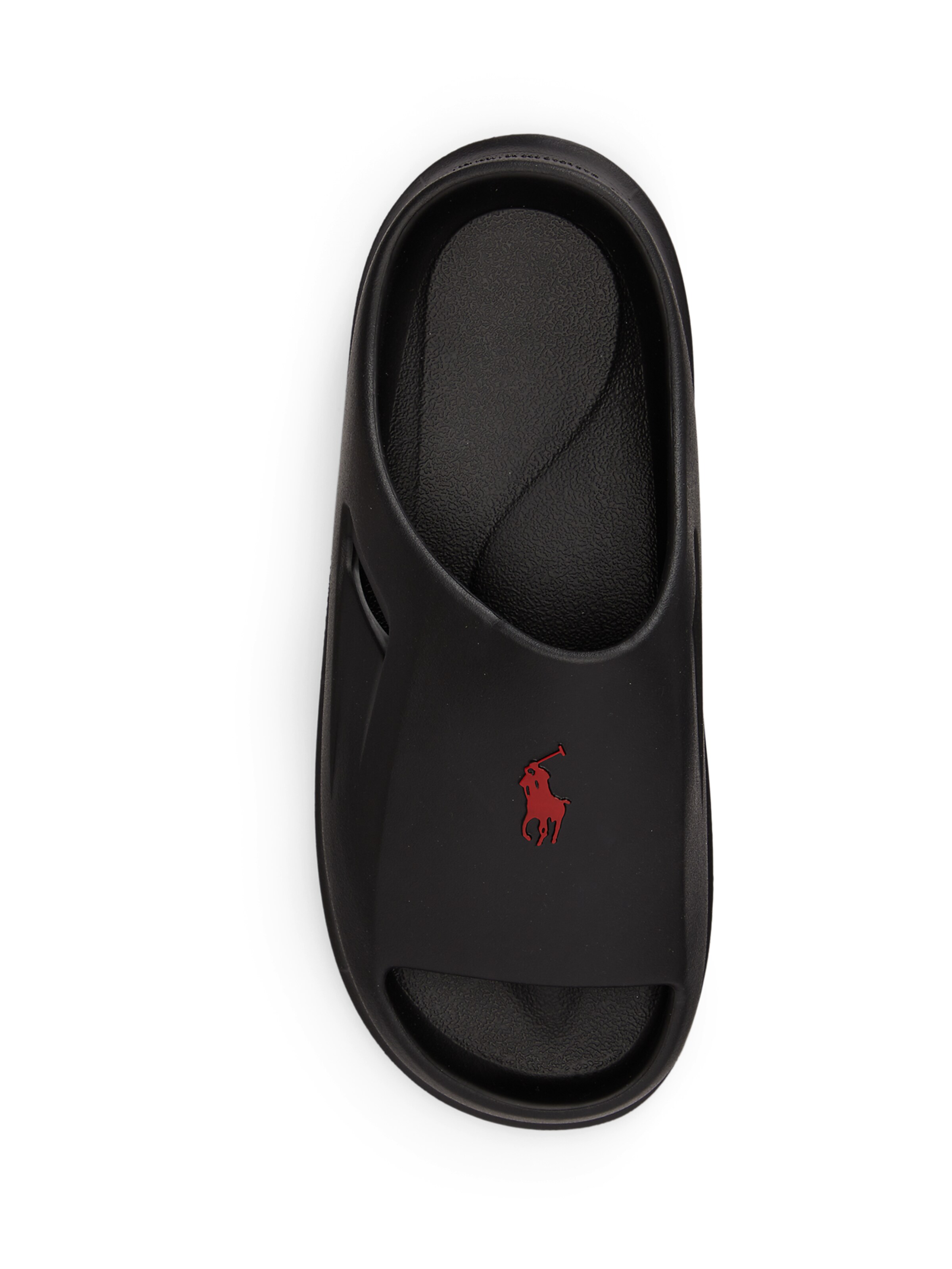 melns Polo Ralph Lauren Ādas čības 'SABER'