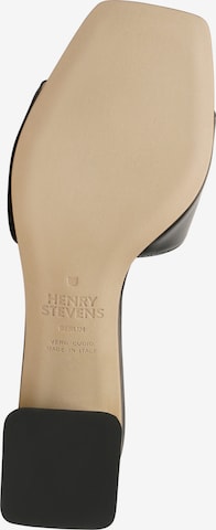 Henry Stevens Mules 'Harper FS50' in Black