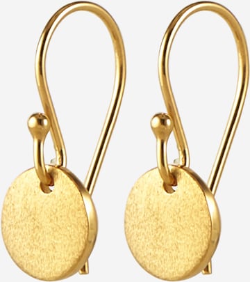 ELLI Earrings 'Geo, Kreis' in Gold: front