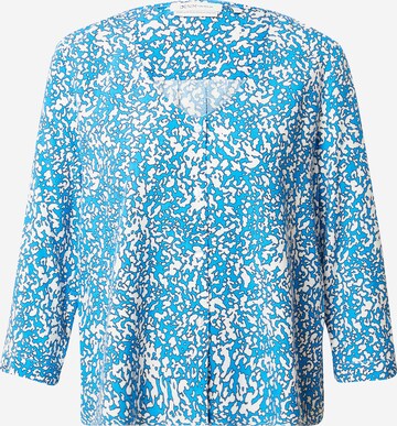 TOM TAILOR DENIM Bluse in Blau: predná strana