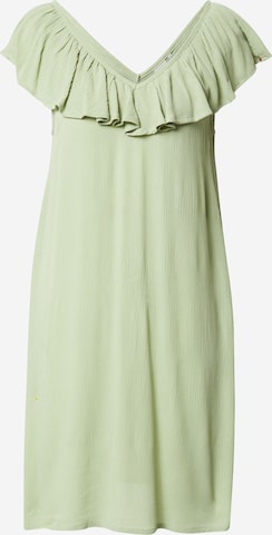 ICHI Dress in Green: front