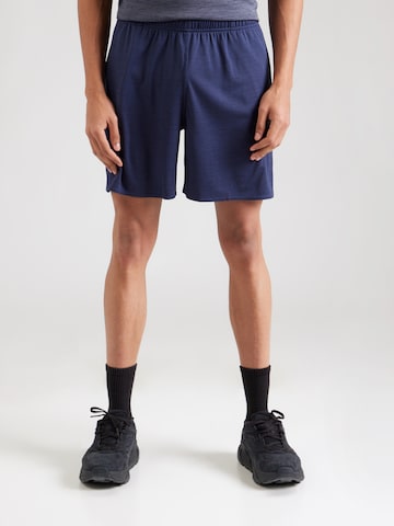 zils Reebok Standarta Sporta bikses: no priekšpuses