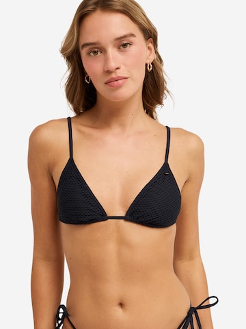 juoda ROXY Trikampė Bikinio viršutinė dalis 'Roxy Island': priekis