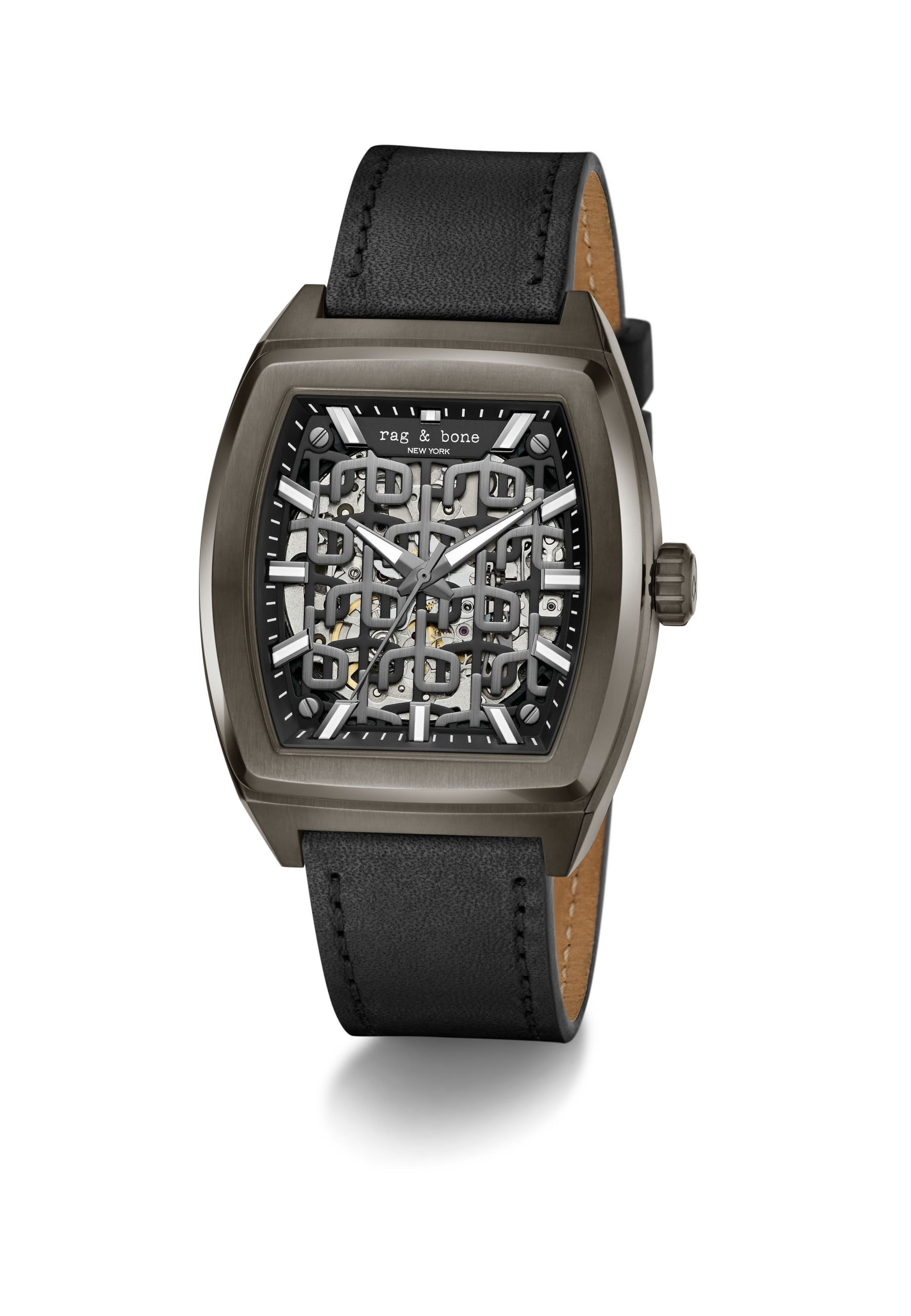 rag & bone Analog watch ' Mercer ' in Black