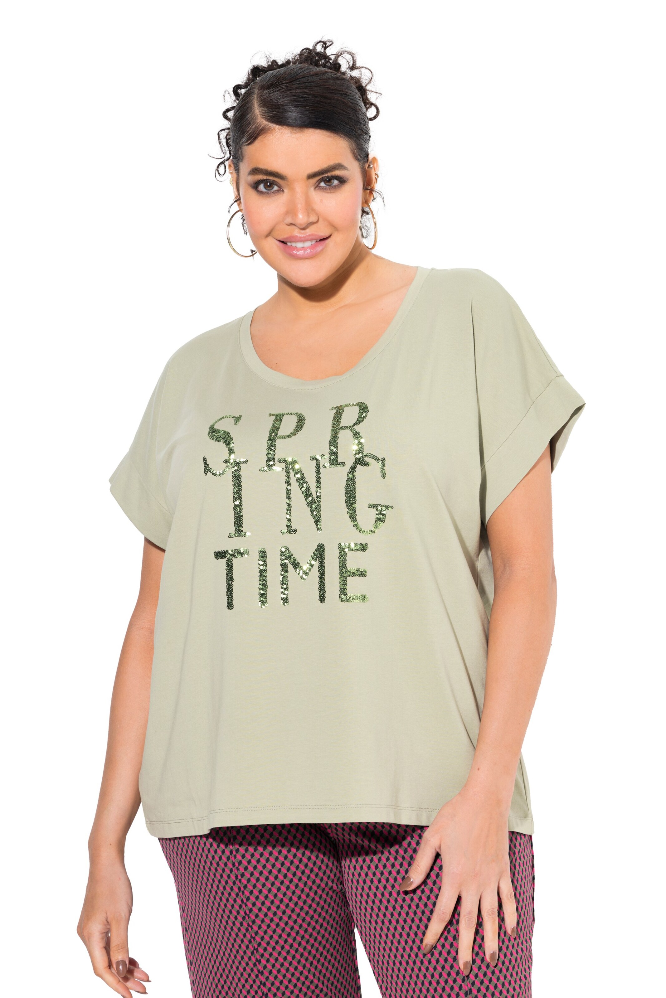 Ulla Popken Shirts i grøn: forside