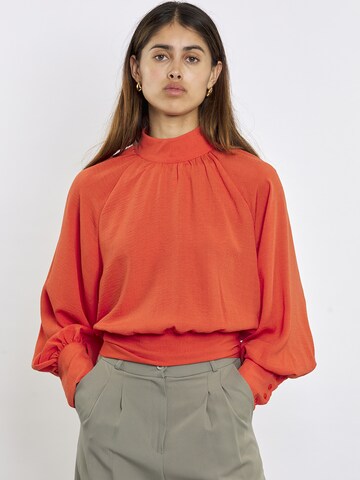 FRESHLIONS Blouse 'Celestia' in Orange: front