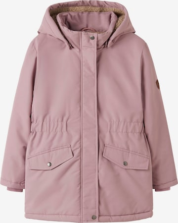 NAME IT Outdoor jacket in Pink: front