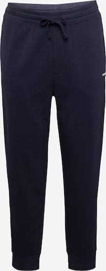 HUGO Pantalon 'Dayote' en bleu foncé / blanc, Vue avec produit