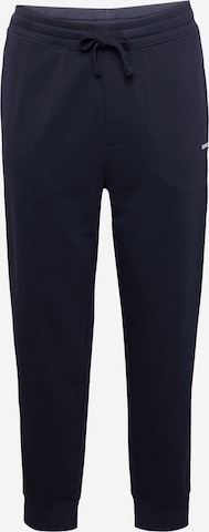 HUGO Red Tapered Pants 'Dayote' in Blue: front