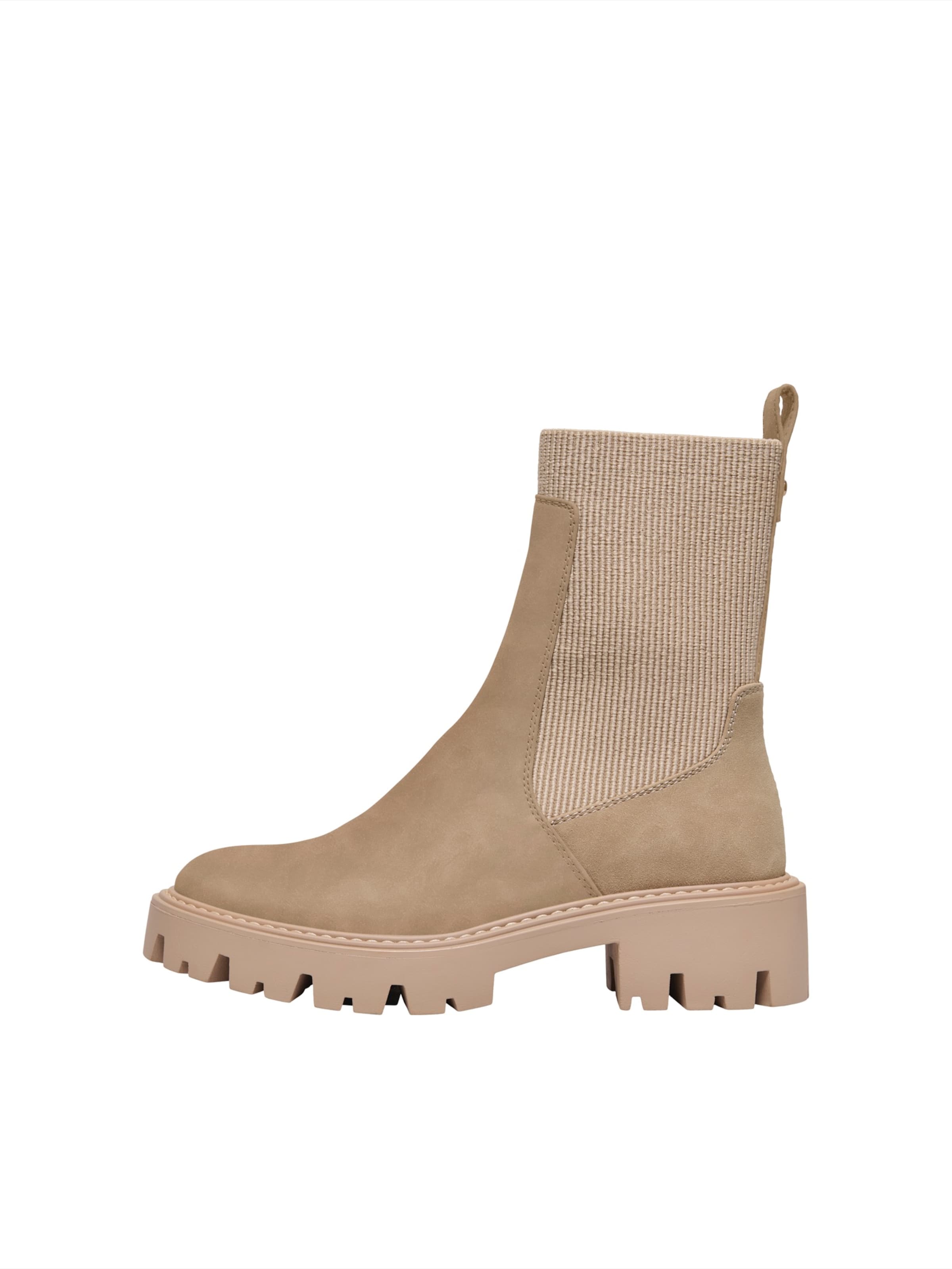 ONLY Chelsea boots 'ONLBETTY-7' in Beige: front