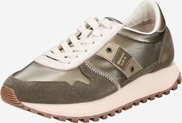 Blauer.USA Sneakers laag in Bruin: voorkant