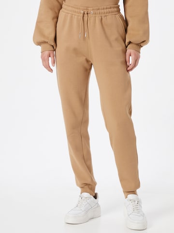 Esmé Studios Tapered Pants 'Augusta' in Brown: front