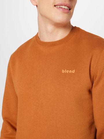 BLEND Sweatshirt 'Downton' in Brown