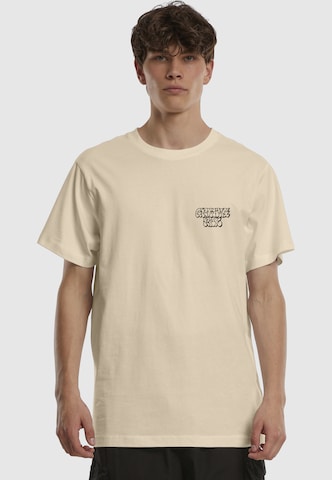 Mister Tee - Camisa 'Growing Rich Crown On' em branco