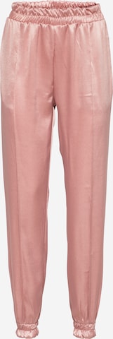 WAL G. - Tapered Pantalón plisado 'HANI' en rosa: frente