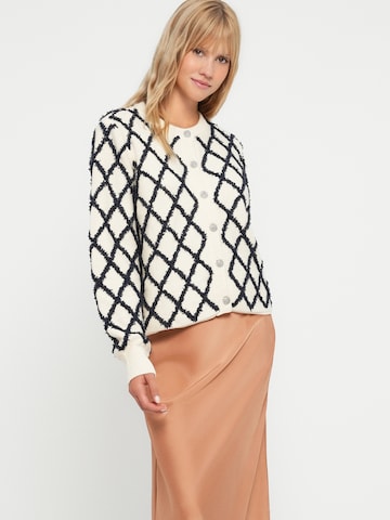 YAS Cardigan 'YASZIGLY' i beige
