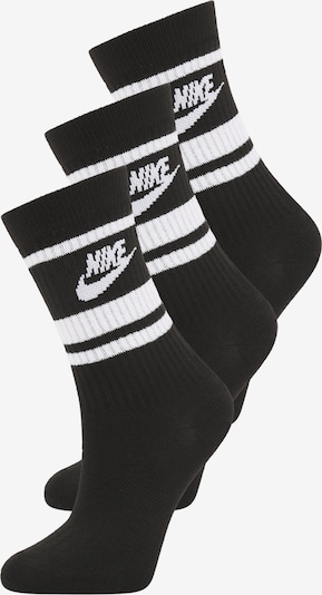 Nike Sportswear Sockor i svart / vit, Produktvy