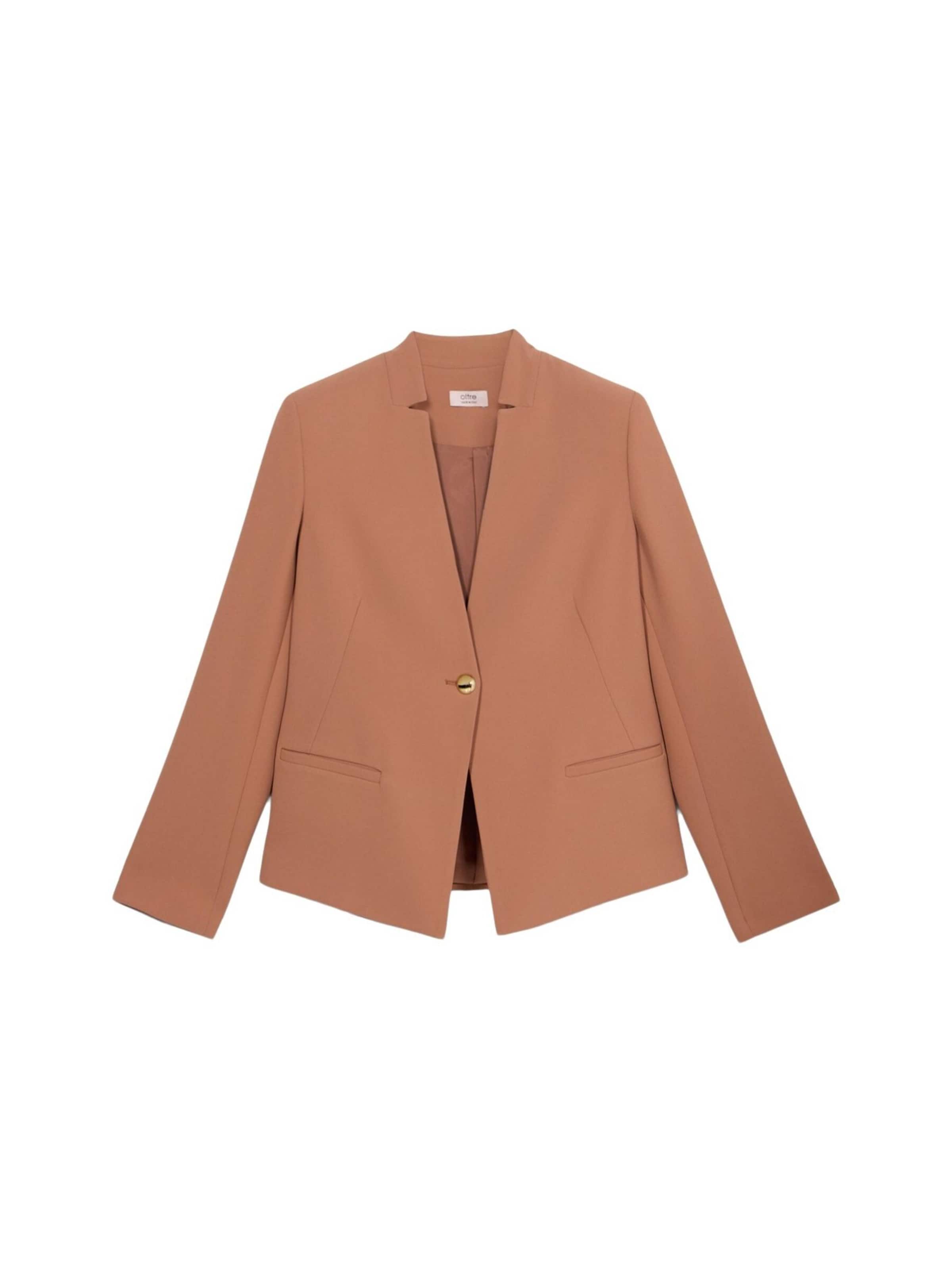 oltre Blazer in Brown: front