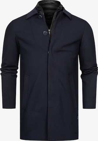 INDICODE JEANS Tussenjas 'Benyome' in Blauw: voorkant