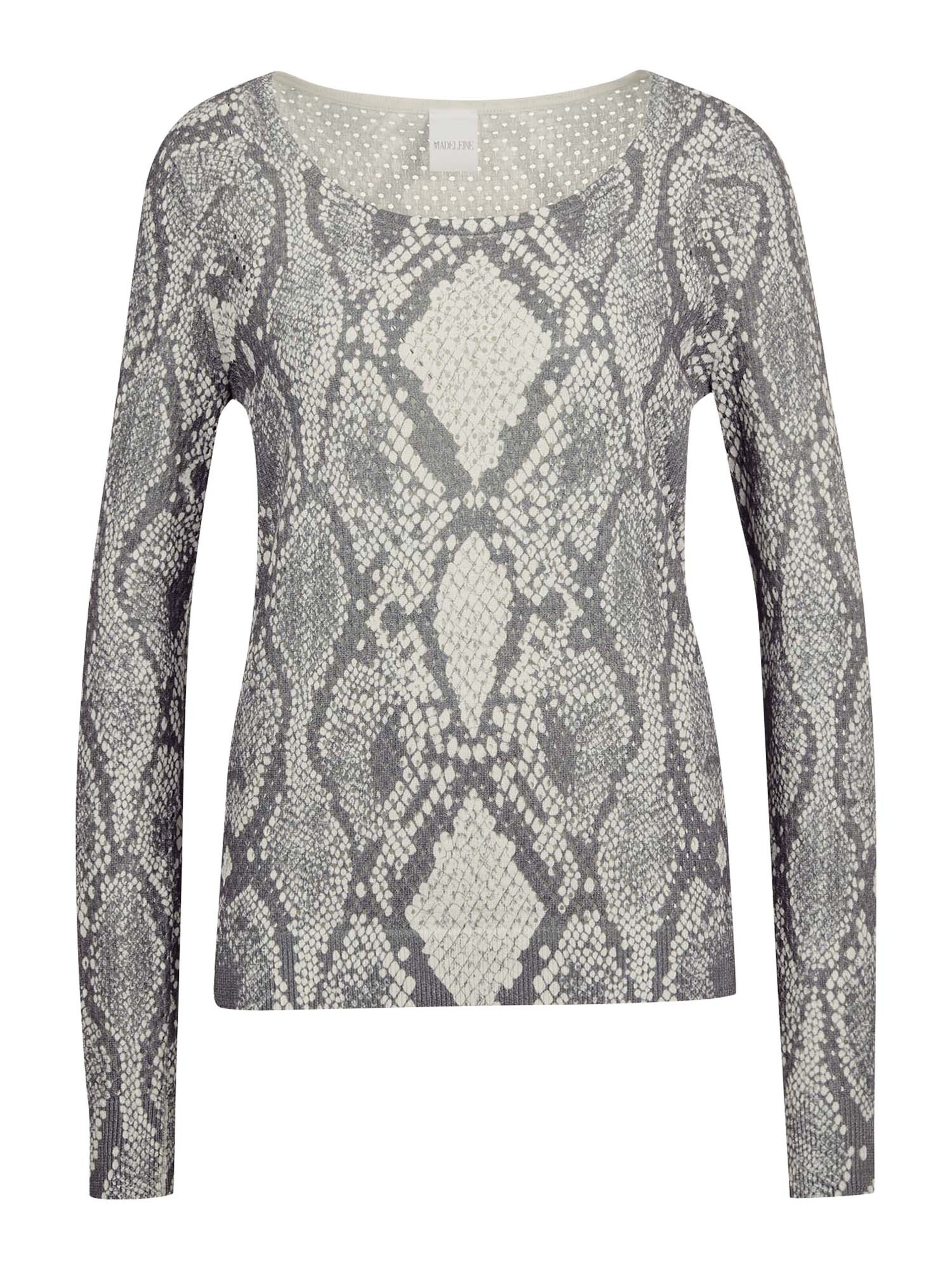 Pull-over MADELEINE en blanc : devant