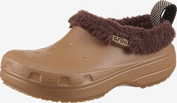 Crocs Clogs in Braun: Vorderseite