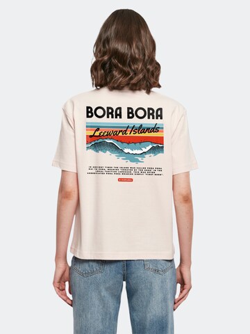 F4NT4STIC Shirt 'Bora Bora Leewards Island' in Pink: predná strana