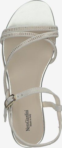 Nero Giardini Strap Sandals in Silver