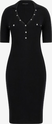 GUESS Knitted dress 'Grace' in Black: front