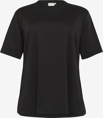 KAFFE CURVEMajica 'Jenna' - crna boja: prednji dio