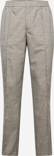 TOPMAN Pantalon �à plis en gris chiné, Vue avec produit