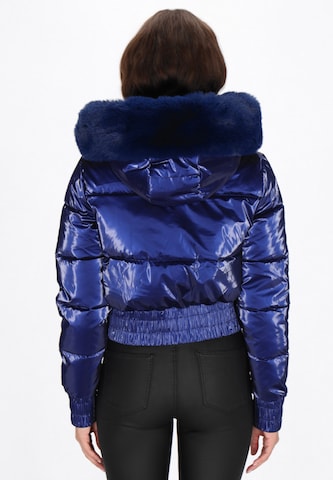 Veste d’hiver faina en bleu
