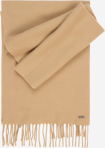 Écharpe 'Zesy' BOSS en beige : devant