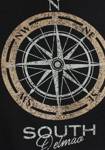DELMAO T-Shirt in Schwarz