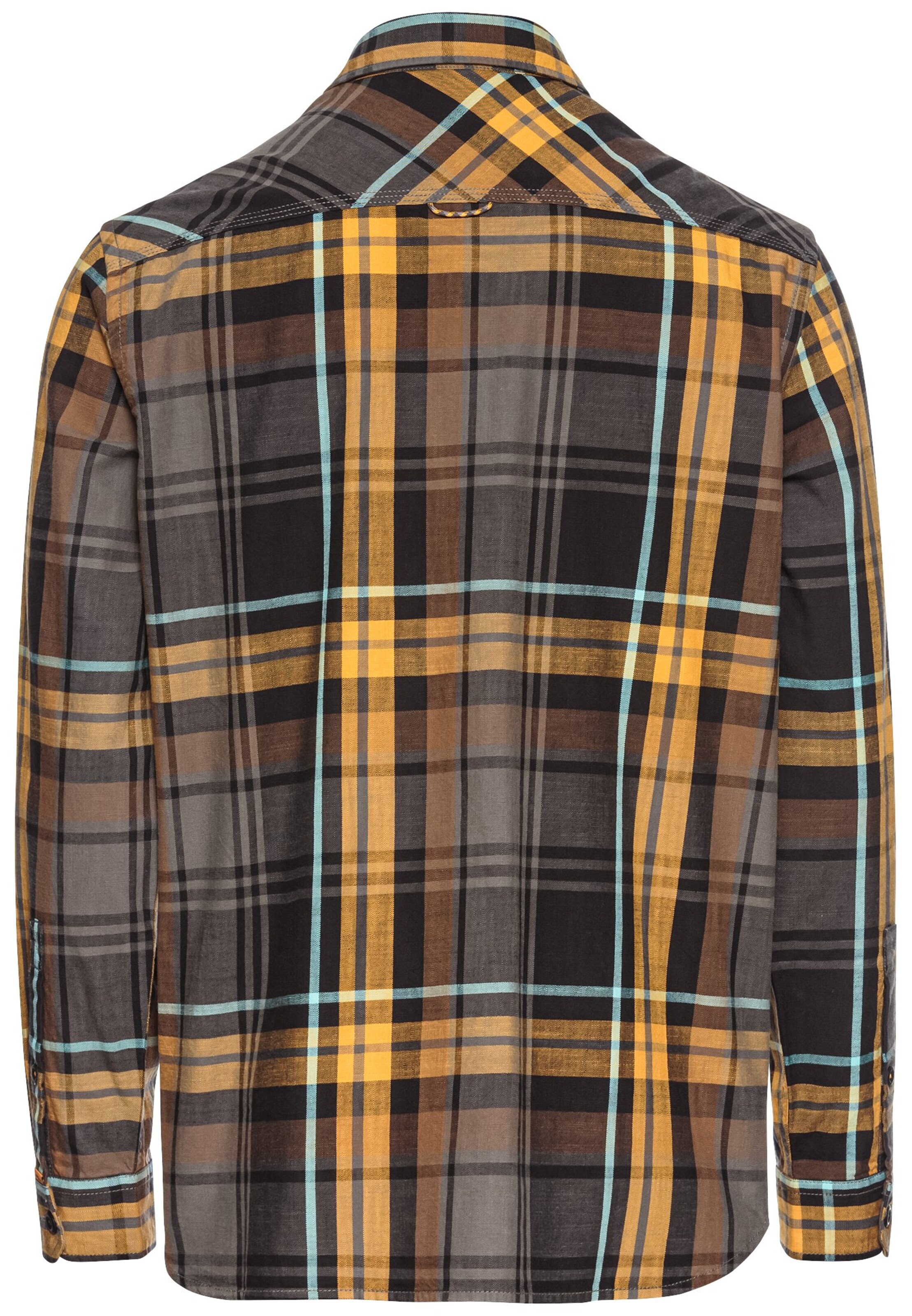 CAMEL ACTIVE Regular fit Button Up Shirt in Yellow