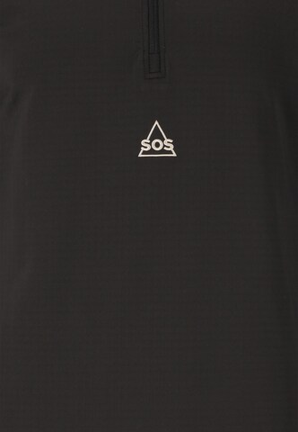 SOS Sports sweater 'Timberline' in Black