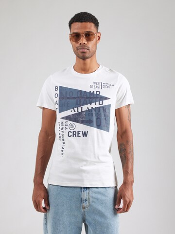 CAMP DAVID T-Shirt in Weiß: Vorderseite