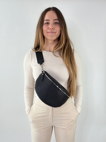 lePelou Fanny Pack 'MILA large' in Black