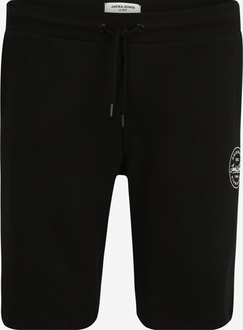 Jack & Jones Plus Regular Pants 'Shark' in Black: front