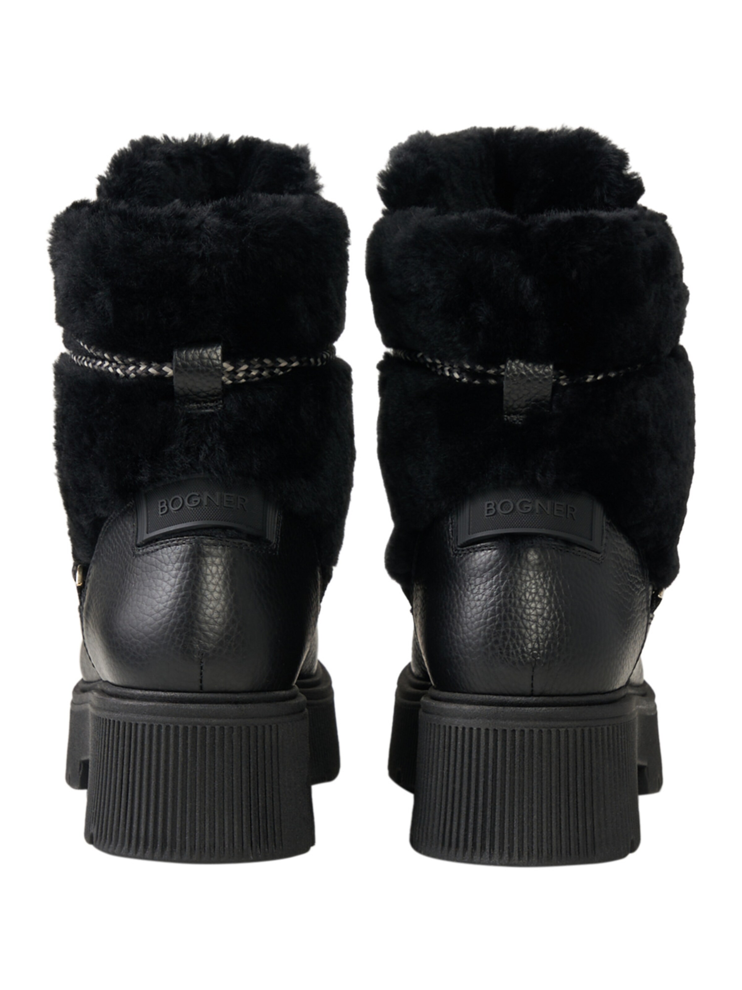 BOGNER Schnürstiefel 'Turin' in Schwarz