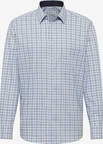 ETERNA Zakelijk overhemd in Blauw: voorkant