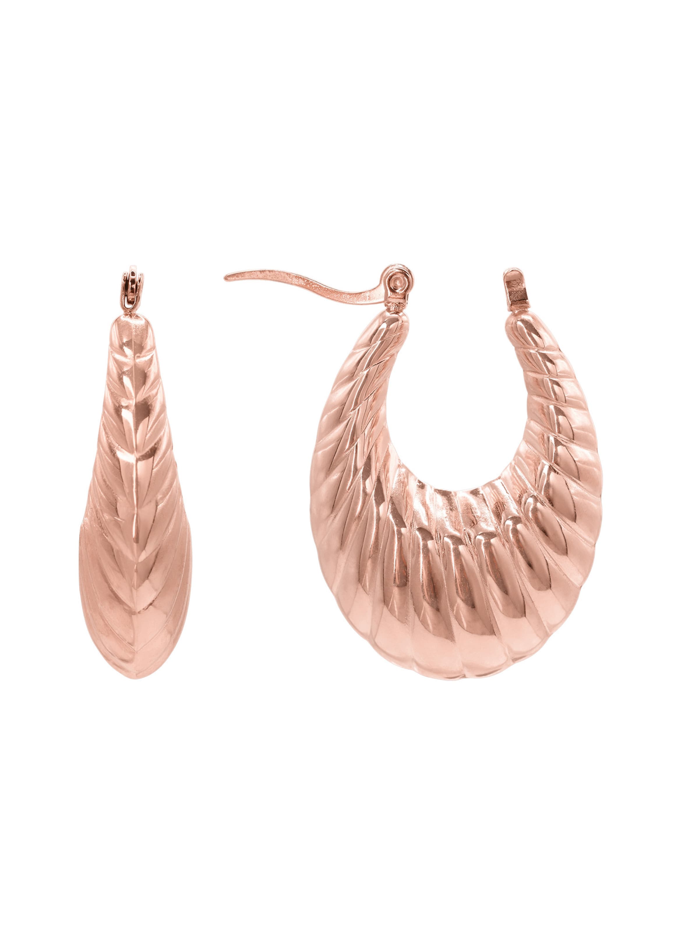 Boucles d'oreilles 'Aulus ' Heideman en or : devant
